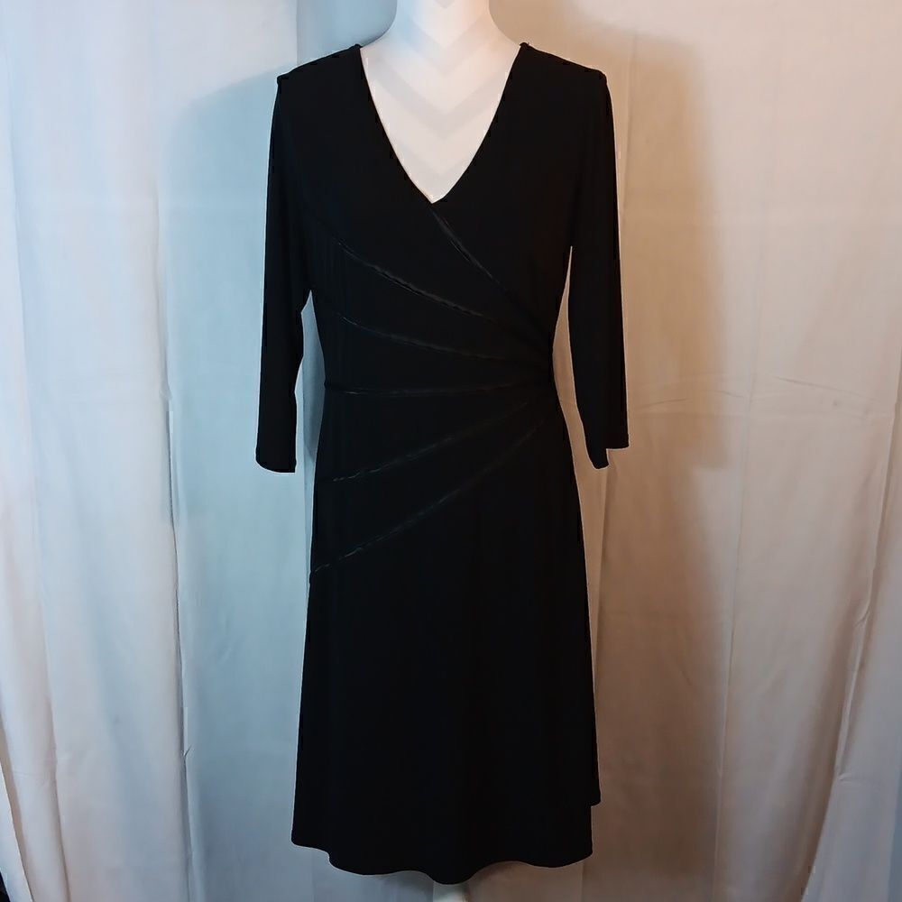East 5th Black Midi Dress